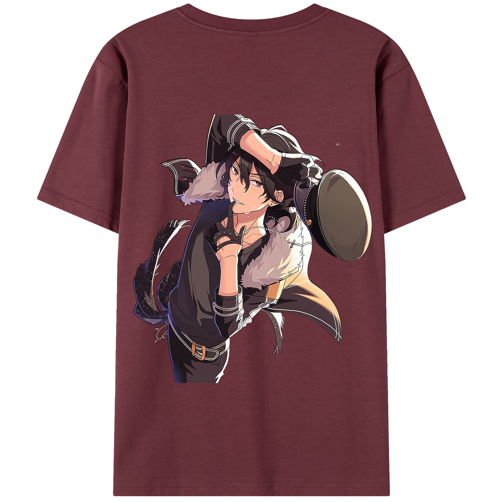（画像用） あんさんぶるスターズ! Ensemble Stars 綿100％半袖Tシャツ（背面プリント）